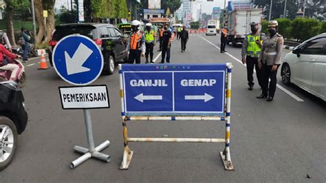 Daftar Gerbang Tol Jakarta Yang Diberlakukan Ganjil Genap Mulai