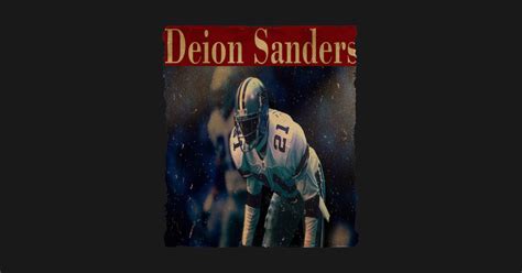 Deion Sanders RETRO DESIGN Deion Sanders T Shirt TeePublic