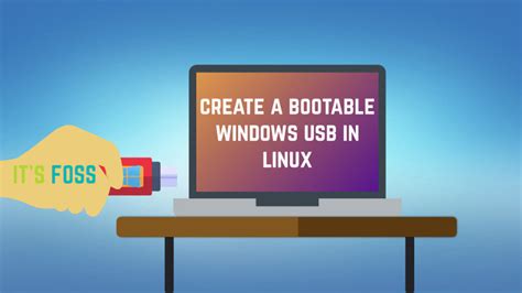 How to Create a Bootable Windows 10 USB in Linux