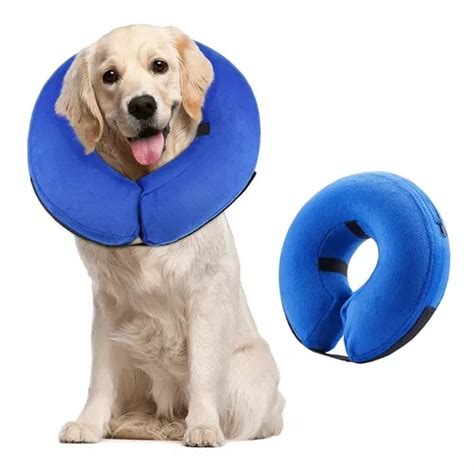 Collar De Recuperación Inflable Protector Para Perros Y Gato Meses