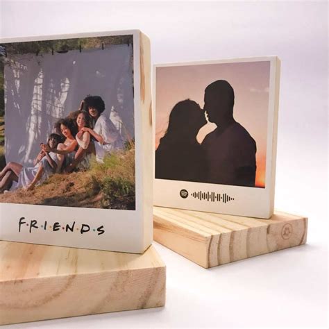 Polaroid De Mesa Personaliza O Madeira Pinus X Cm