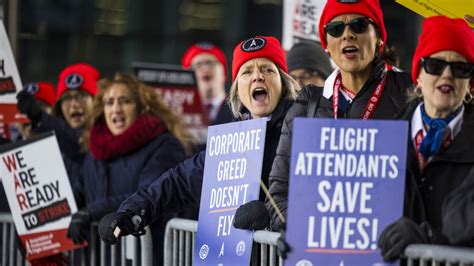 Thousands of flight attendants to hold nationwide pickets amid contract ...