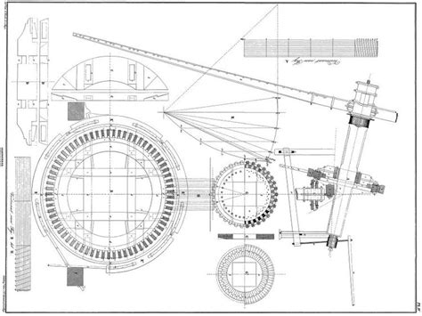 Building Plans for Dutch Industrial Windmills (1850)