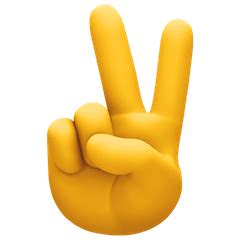 Peace Fingers Emoji 🤞 Meaning - Debora Milke