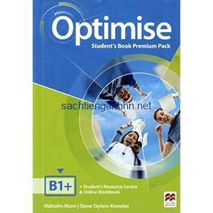 Macmillan Optimise B1+ Student's Book Pack pdf ebook download