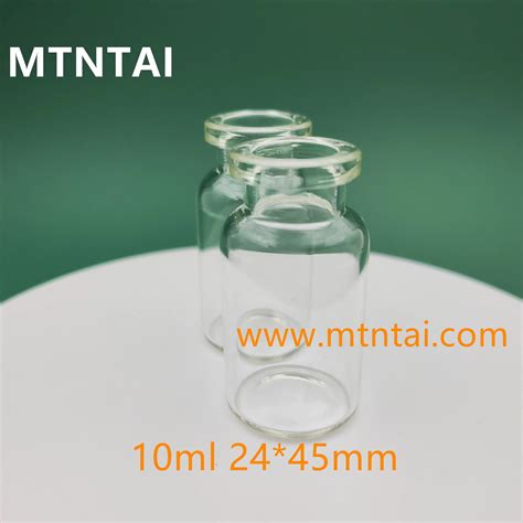 10ml Clear Glass Vials In Iso Standard Dimensions China 10ml Vial And