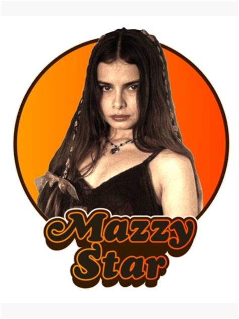 Retro Mazzy Star Tribute Poster For Sale By SamuelDall Redbubble