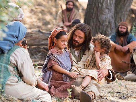 Gambar Tuhan Yesus Bersama Anak Anak Ilmu