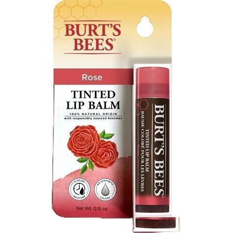 Burt S Bee Moisturizing Tinted Lip Balm G Natural Nourish Dry