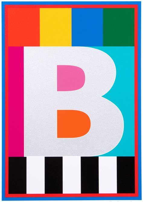 Exhibition Peter Blake The Alphabet Suites Print At Bohun Gallery