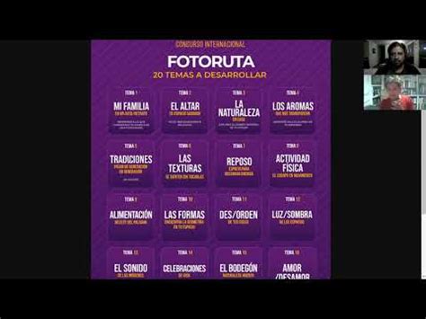 La Fotoruta Presentación en la Fotomaratón 2020 YouTube