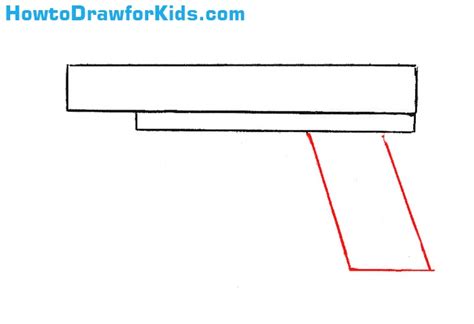 How to Draw a Gun for Kids - Easy Drawing Tutorial