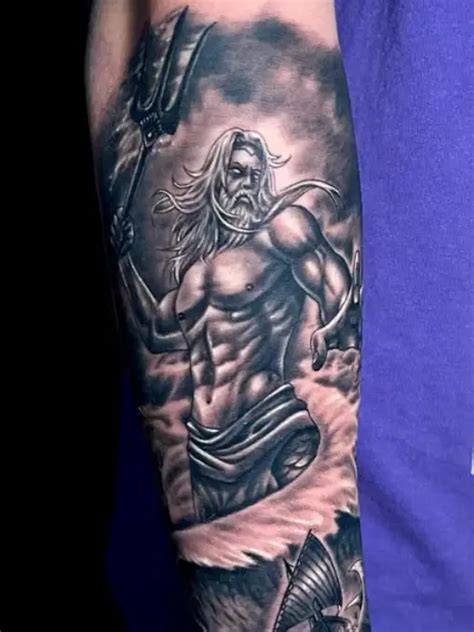 Poseidon Tattoo Meaning Idea With Unique Design