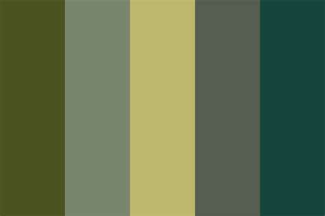 military palette color palette