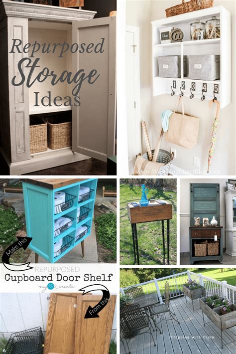 Repurposed Storage Ideas Refresh Restyle