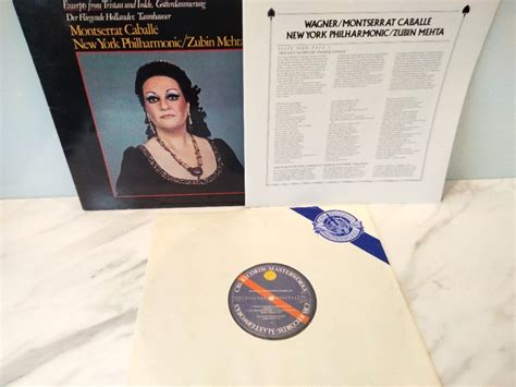 Montserrat Caballe Zubin Mehta New York LP 1983 Ujscie Licytacja