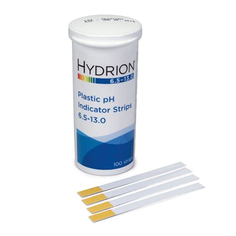 Hydrion® Spectral pH Strips (pH 0.0 to 6.0), Pack 100 | Carolina ...