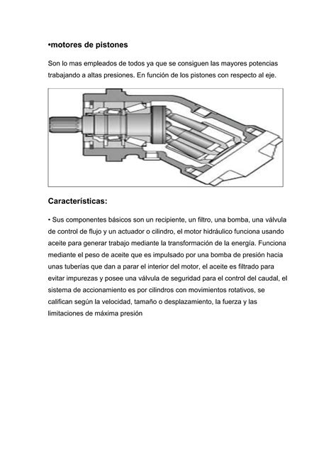 Tipos de motores hidráulicos PDF