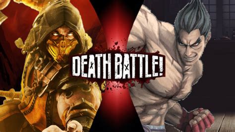 Scorpion Vs Kazuya Mortal Kombat Vs Tekken By Theplushanaitor On