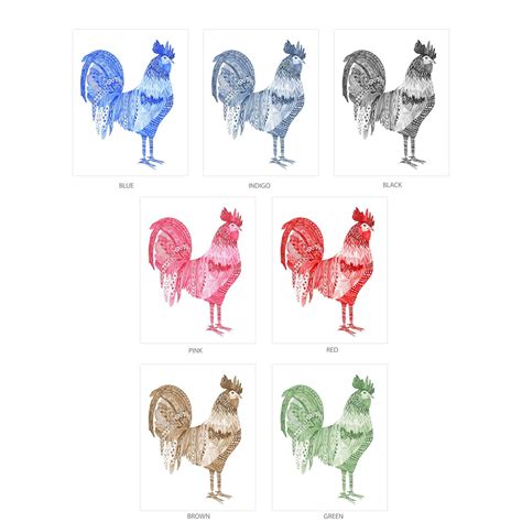 Rooster Art Print Rooster Art Rooster Print Rooster Decor - Etsy