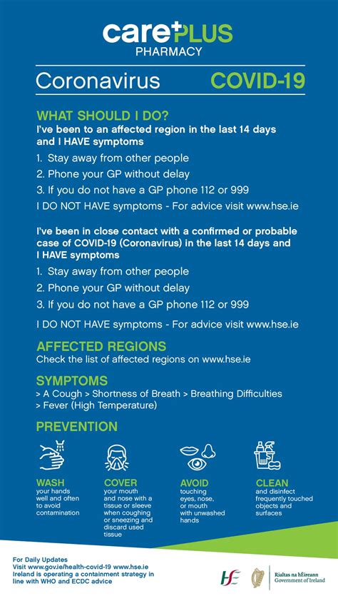 Coronavirus COVID 19 Fact Sheet