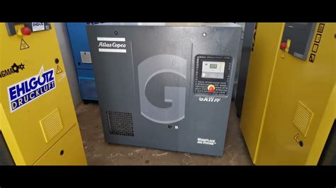 Atlas Copco Ga Ff Screw Compressor Youtube