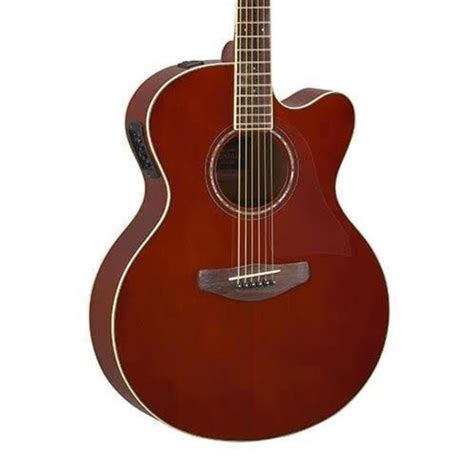 Yamaha Cpx600 Rtb Electric Acoustic Guitar Root Beer Kaos Music Centre