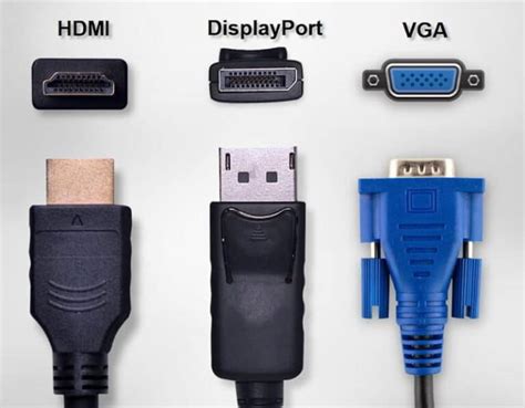 Diferencias Entre Los Conectores Vga Hdmi Y Displayport Ventajas Desventajas Mundielectro