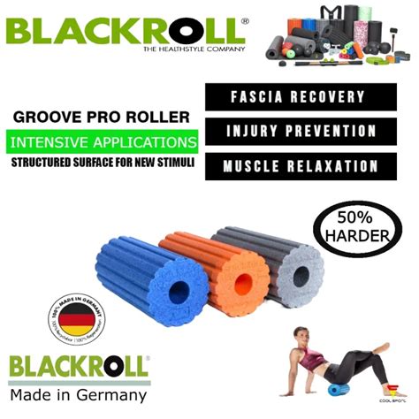 blackroll groove pro foam roller lazada