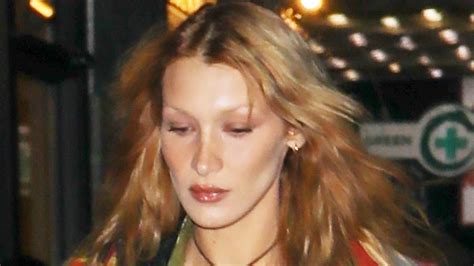 Bella Hadid’s Blonde Hair Makeover In Aspen Photos Hollywood Life