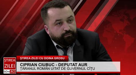 Ciprian Ciubuc deputat AUR Brăila Guvernul i a părăsit pe