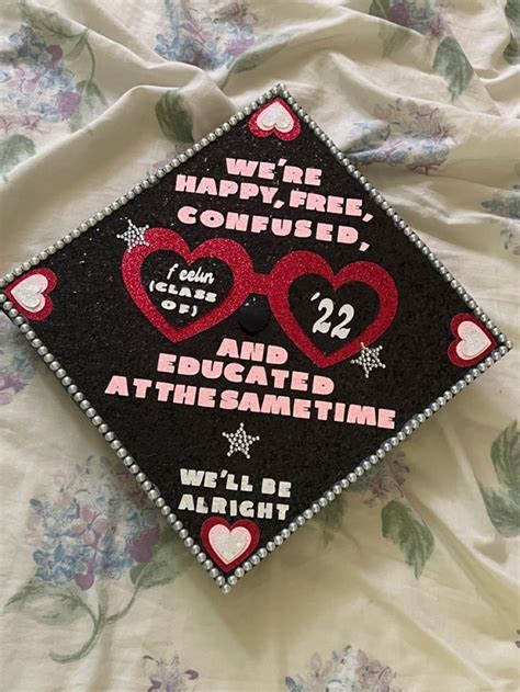 Ts X Hs Grad Cap Graduation Cap Decoration Diy Graduation Cap Graduation Cap Decoration Diy