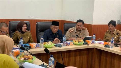 Bupati Dan Wakil Bupati Banyuasin Monitoring Capaian Kinerja Opd