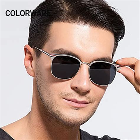 Cool Polarized Sunglasses Men Mirror Lens High Quality Alloy Frame