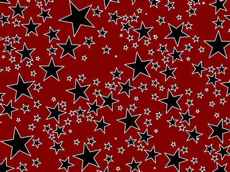 Red Star Background Images