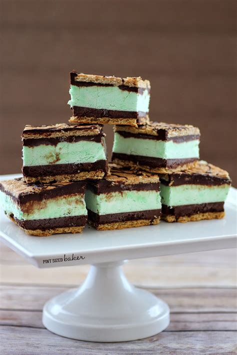 Mint Chocolate Ice Cream Sandwiches • Pint Sized Baker