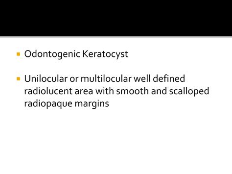 Diagnosis Of Cysts In Oral Cavity Ppt