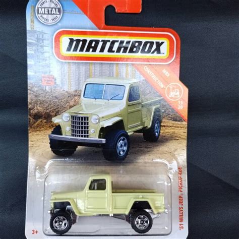 Jual Matchbox Jeep Willys Pickup 4x4 Baru Shopee Indonesia