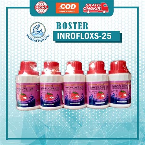 Jual BOSTER INROFLOXS 25 CAIR 100 Ml Pembasmi Bakteri Virus