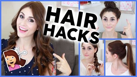 The 10 Best Hair Hacks You Need To Know Youtube