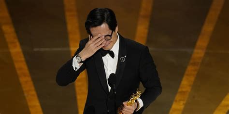 El Emotivo Discurso De Ke Huy Quan Tras Ganar El Oscar Esto Es El