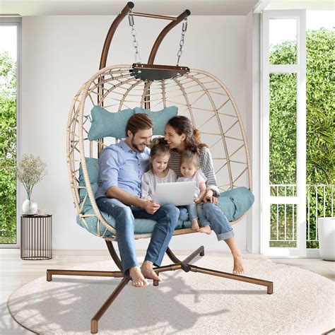 Amazon Radiata Oversized Person Swing Egg Chair Double Hanging