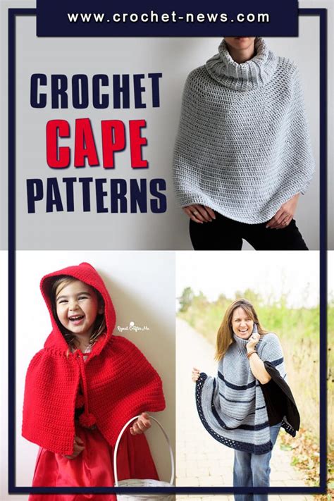 32 Crochet Cape Patterns - Crochet News