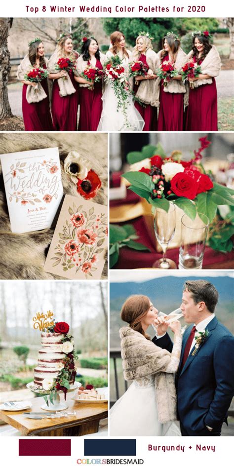 24 Ideas for December Wedding Colors - Home, Family, Style and Art Ideas