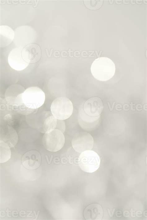 Abstract white and silver background with bokeh. 25689647 Stock Photo ...