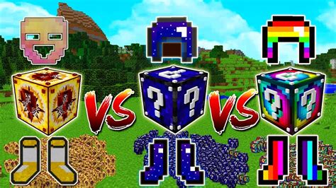 LUCKY BLOCK INCA VS LUCKY BLOCK DE BURACO NEGRO VS LUCKY BLOCK DE ARCO