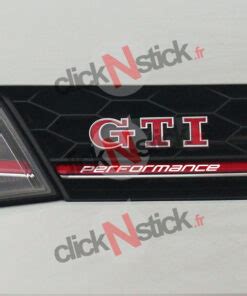 Performance Pour Baguette De Calandre Golf Gti Clicknstick