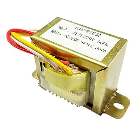 Ei57 30w 220v 9v Transformer Input 220v 50hz Output 30va Double 9v