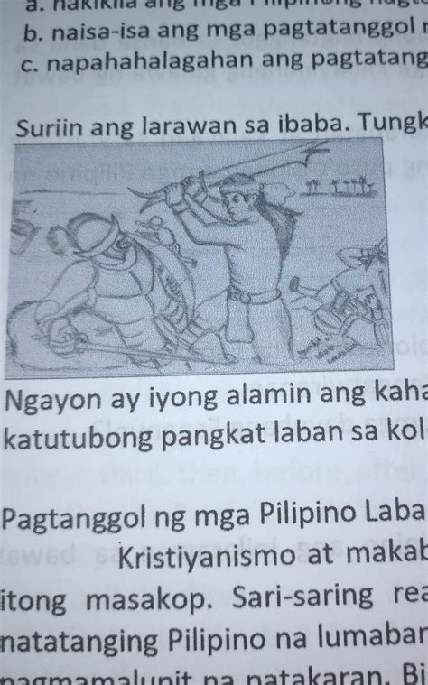 Suriin Ang Larawan Sa Ibaba Tungkol Saan Ang Larawan Ano Ang