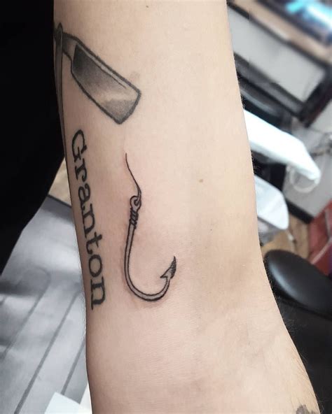 36 Awesome Fishing Hook Tattoo Ideas Ideas In 2021